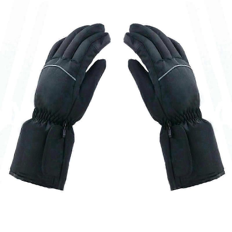 Warm Touch Screen Heating Electric Heated Gloves USB Powered For Men Women Winter Windproof Cycling