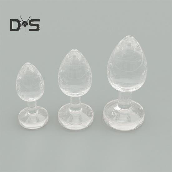 Силиконовая форма для льда в форме забавной анальной пробки для юмористичных напитков и розыгрышей на вечеринке