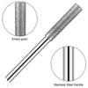 5Pcs Diamond Coated Cylindrical Burr 4.4/4.5/4.8mm Chainsaw Sharpener Stone File Chain Saw Sharpening Carving Grinding Tools