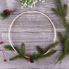 Dream Catcher Ring Round Bamboo Hoop For DIY Crafts Making Dreamcatcher Materials Gifts Decoration,Macrame Wall Hanging