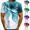 Модные мужские спортивные топы с 3D-принтом и индивидуальным дизайном, мужские повседневные футболки с круглым вырезом, дышащая удобная футболка