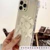 Белый цветок для iPhone16 подушка безопасности 15 Apple 14 чехол для мобильного телефона 13promax прозрачный 12 продвинутый 11 взрыв