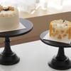 Round Dessert Table Display Rack Heavy Duty Cupcake Holder Stand High Base Cake Stand  Kitchen