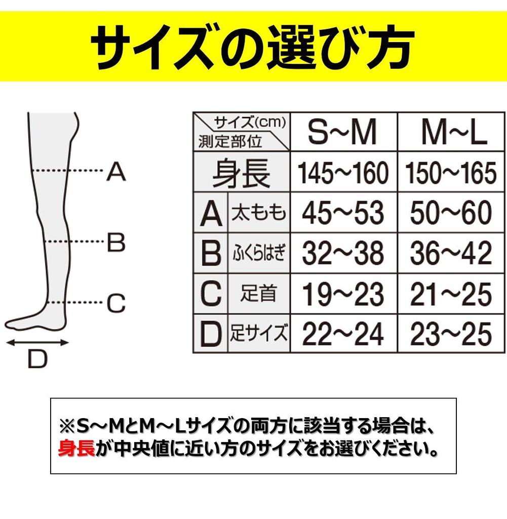 Compression Socks Slim Walk Medical Lymph Socks Long No Toes Black Compression Swelling S-M