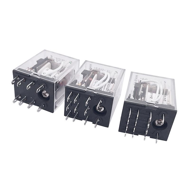 HH52P HH53P HH54P Миниатюрное катушечное общее электромагнитное промежуточное реле Переключатель Светодиод DC 6V 12V 24V AC 220V MY2NJ/MY3NJ/MY4NJ Реле 5
