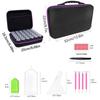 30/60/120Bottles Storage Bag 5D Diamond Painting Accessories Tools Storage Box Carry Case Diamant Painting Tools Container Bag