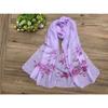 New Blackout Beach Towel Summer Air Conditioning Shawl Chiffon Scarf Temperament Celebrity Women's Gauze Scarf