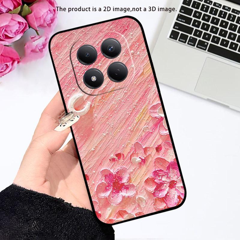 Чехол для телефона для Xiaomi Redmi Note 15 Note15 Pro Plus Pro+ 5G Ударопрочный бампер Мягкая ТПУ крышка Coque Note15Pro Силиконовые Fundas