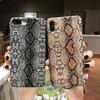 For Iphone 12 Mini 11 Pro Xs MAX XR X 8 Plus SE Cases Python Snake Skin Texture Phone Case For Iphone 8 7 6 6S Plus Luxury Cover
