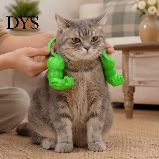 3D-печатная игрушка для кошек, Мышечная рука, Забавный реквизит для фото, Мускулистые аксессуары, Крепление на плечо для питомца, Аксессуары для костюма кошачьего косплея, Легкий