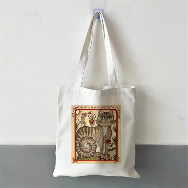 2022 Женская сумка для покупок, белая серия по охране окружающей среды, многоразовая сумка Harajuku Commuter, простая модная сумка большой вместимости