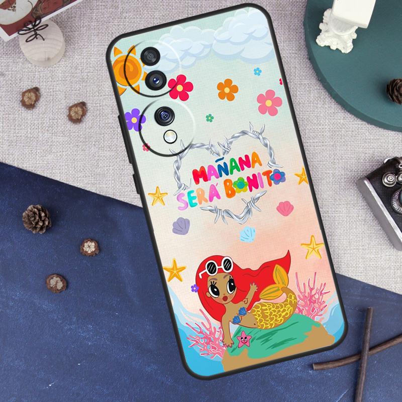 karolg Manana Sera Bonito Case For Huawei Honor Magic 5 Pro X8 X9a 50 70 P Smart 2019 Nova 9 P20 P30 P40 Lite Cover
