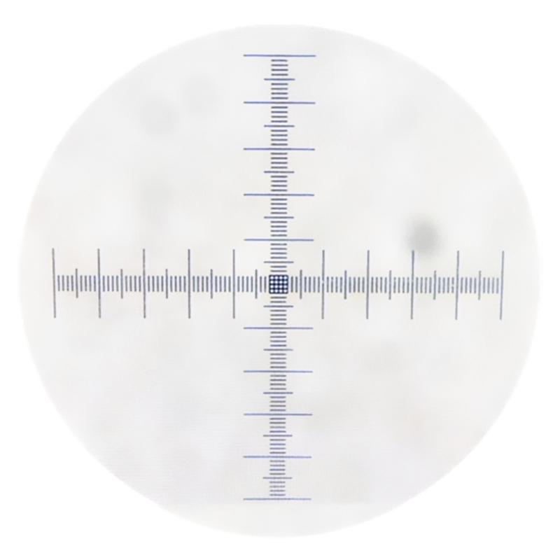 0,01 мм Микроскоп Слайды Сетка Калибровочный Слайд Линейка Перекрестие Микроскоп Калибровочная Линейка Предметный Микрометр с 4 шкалами