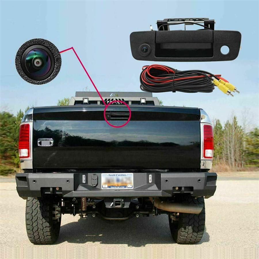 Tailgate Hatch Door Handle W/ Camera Kit For Dodge Ram 1500 2500 3500 2009-2017