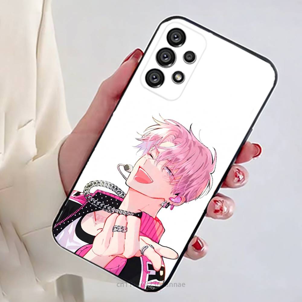Чехол для телефона в стиле аниме T-Tamon Kun для Samsung Galaxy A73,23,53,33,14,24,13,72,22,52,32,54,A34 Мягкий чехол