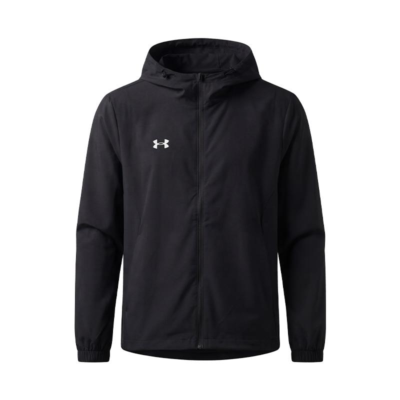 Under Armour Защитные от солнца куртки унисекс с капюшоном, тонкие, прямого кроя 202626500403