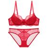 Сексуальное нижнее белье женское летнее тонкое чистое кружевное бюстгальтер большая грудь маленькая против отвисания нижнее белье бюстгальтер