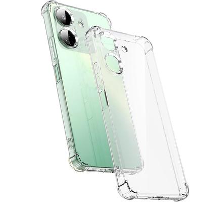 Противоударный силиконовый прозрачный мягкий чехол для Xiaomi Redmi Note 13 12 12s 11 11s Pro 13c 12c 4g 5g чехол для Redmi13 12 13 C задняя крышка
