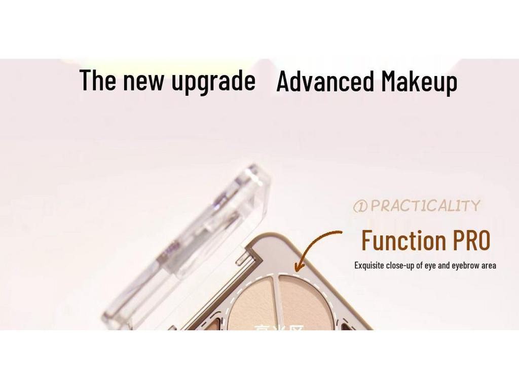 Палетка для бровей и теней 2-в-1 Judydoll с контуром, хайлайтером и средством для осветления области под глазами