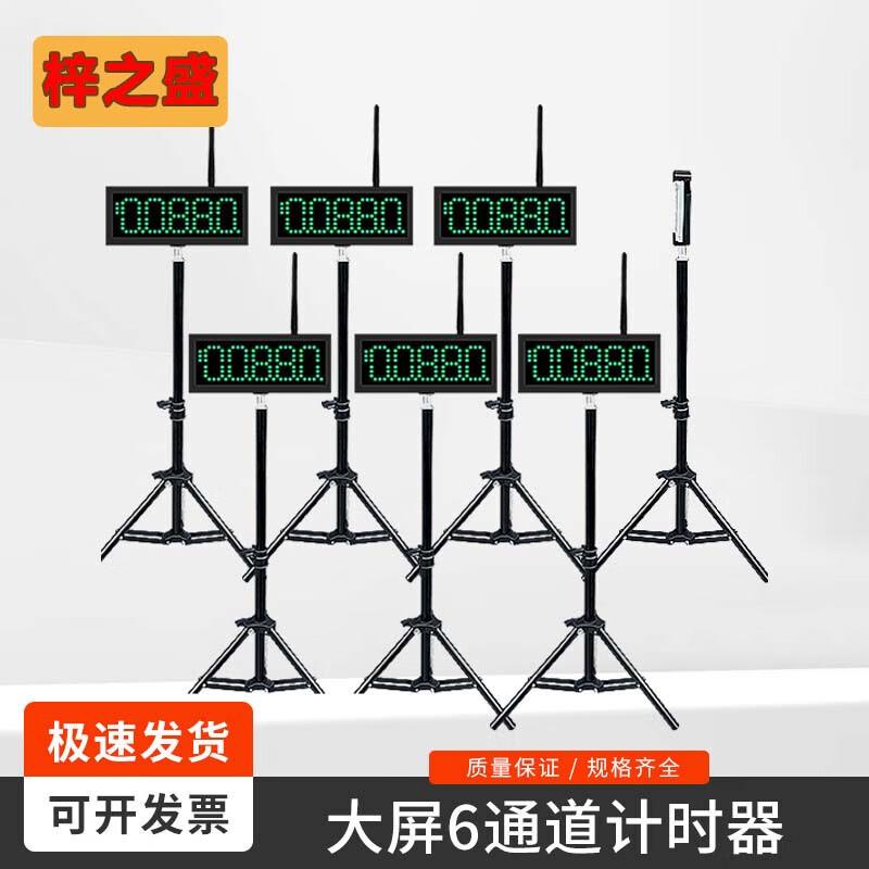 Zizhisheng Инфракрасный Автоматический Сенсор 6-канальный Секундомер для Легкой Атлетики
