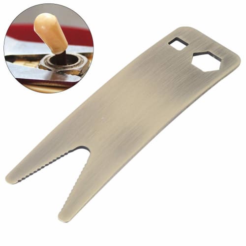 BUOQ Guitar Wrench, Portable Guitar Spanner Wrench for Guitar Repair