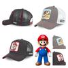 Летняя бейсболка дальнобойщика Марио, Мультяшная бейсболка Супер Марио для мужчин и женщин, Оптовая прямая трансляция