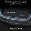 Pad Accessories Trunk Protector Guard For Tesla Model Y Anti-Scratch Mat Rear Cargo Threshold Sill Cover Bumper ABS