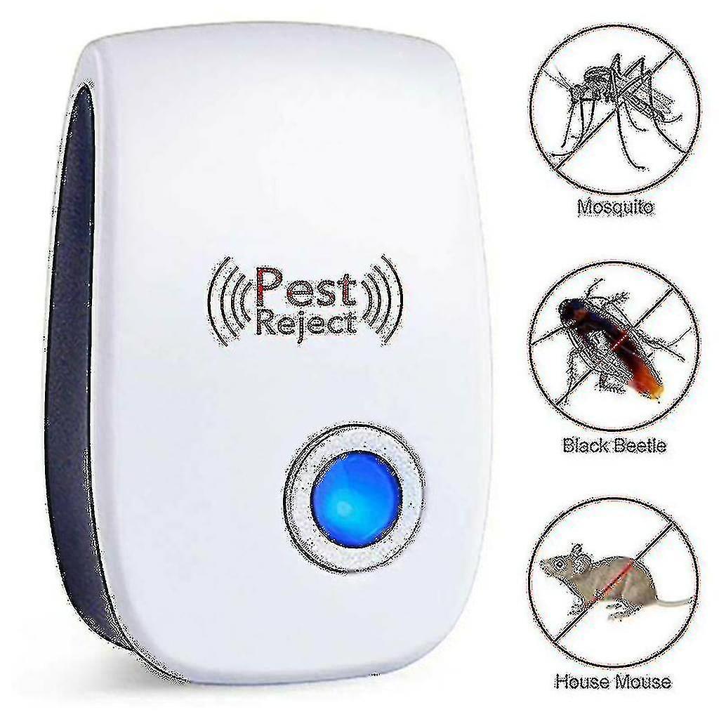 4 Pieces Against Mice Ultrasonic Pest Repellent Electronic Insect Repellent Animal Repellent By Tw