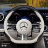 Suitable for Mercedes-Benz Breathable Leather Steering Wheel Cover E C Class Gle Glc Gla Glb Cls Cla Eqb Eqe Eqs Amg Vito Gls DB4