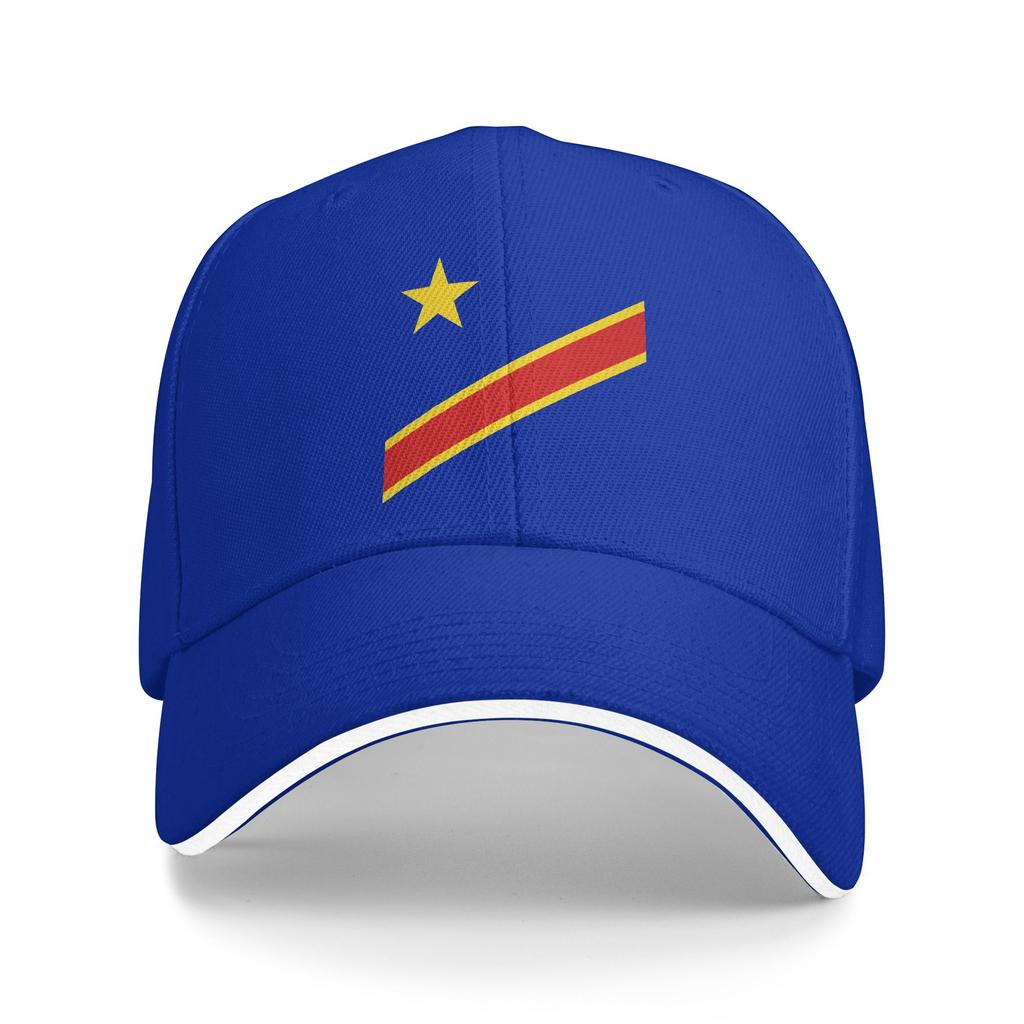 DR Congo Congo Flag Baseball Cap Trendy Trucker Hat Spring Unisex Women Kpop Rock Baseball Caps
