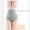 Женское нижнее белье с высокой талией Трусы Женские послеродовые моделирующие талию Лифтинг бедер Графен Антибактериальные хлопковые дышащие трусы Размер M-2XL