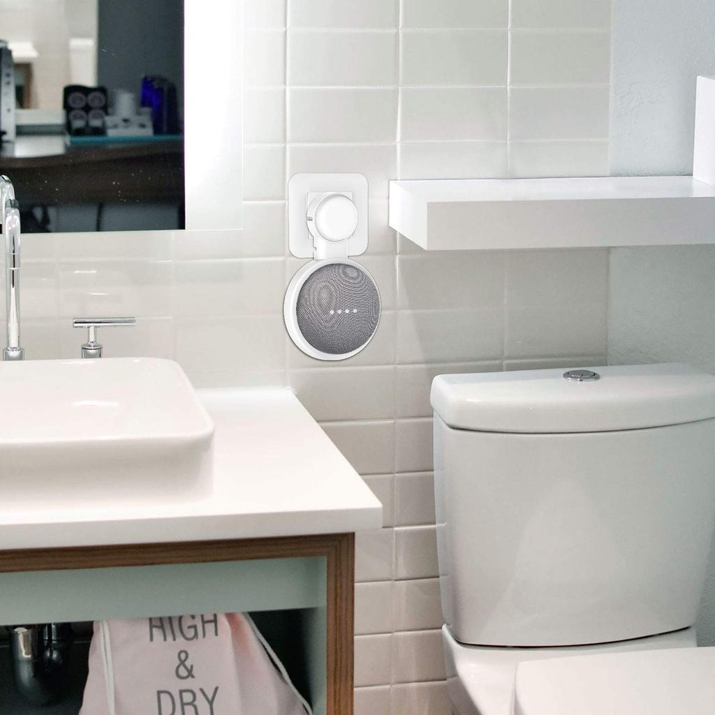 Настенный держатель PlusAcc для Google Nest Home Mini Совместимая с Google Home Mini подставка для динамика Защитный держатель Google Home Mini