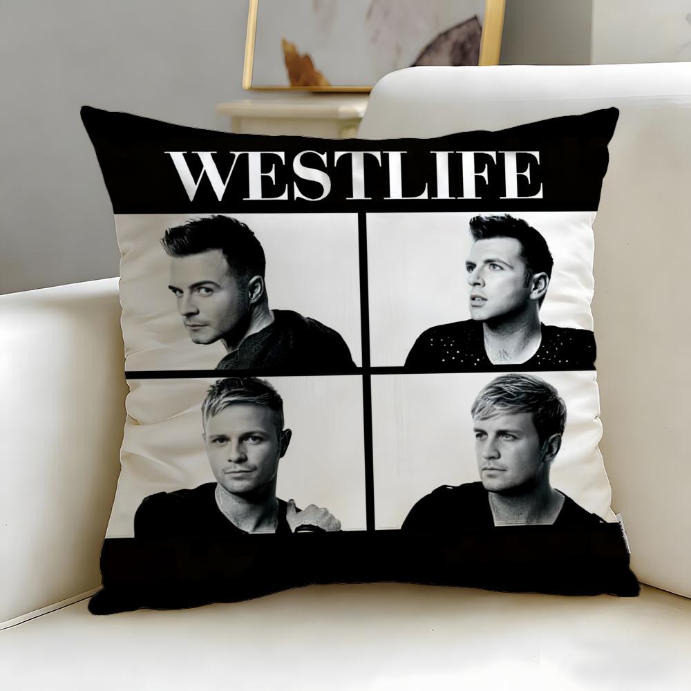 Trendy Wwestlifeed Cushion Cover Soft EasyWash Pillow Case Versatile for Couch Bed Travel and Office