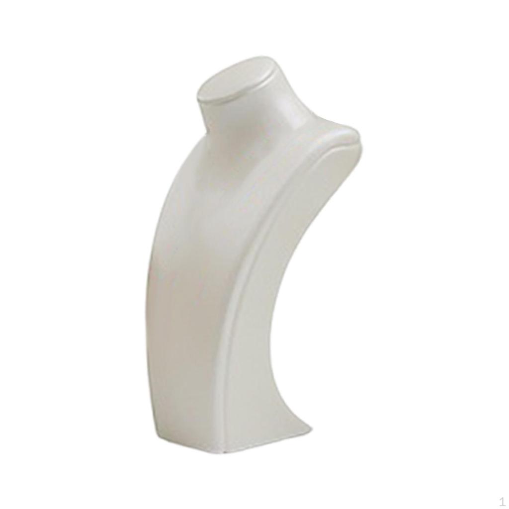 Элегантная подставка для ожерелий, дисплей для ювелирных изделий из ПУ кожи, ретро манекен-бюст, настольное хранение