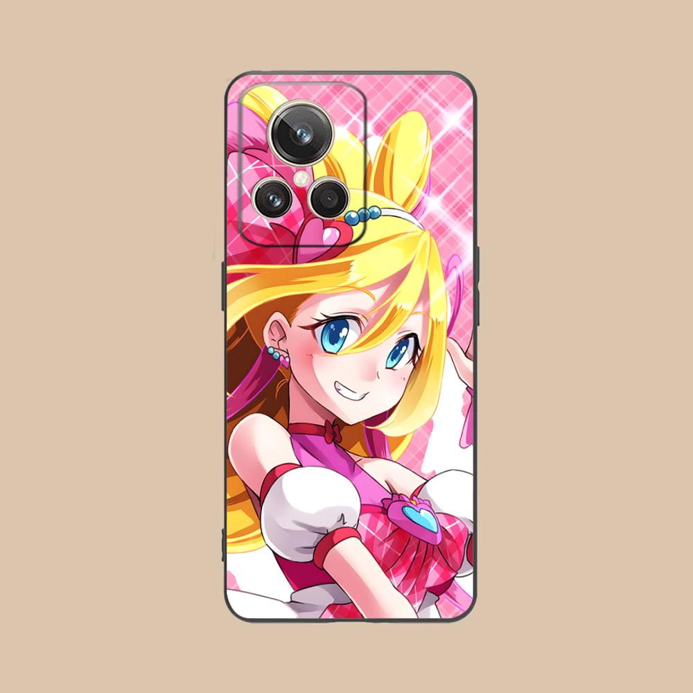 Чехол для мобильного телефона Sakura Uta Cure Idol Матовый ТПУ для Realme 15 14 13 12 11 10 9 Pro Plus T i Lite 5G Цветной Печатный Чехол