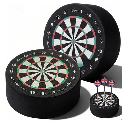 10cm Mini Dart Dock - EVA Foam Dart Holder Base Station with Double Face Dartboard Design Soft Stand for Home Party Games 6
