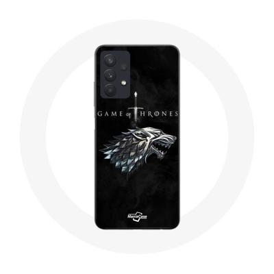 Coque - Game of Thrones - Samsung Galaxy A32 5G - Souple - Maison Stark - Blanc