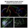 2Rolls велосипедные светоотражающие наклейки для велосипеда защитная лента для колес (зеленый)