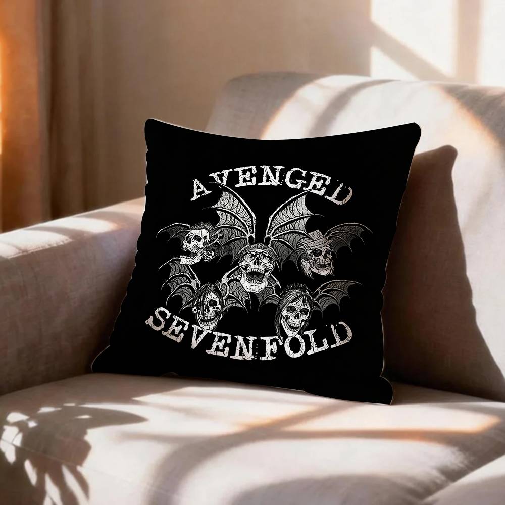 COOL Band AAvenged Sevenfold Pillow Case Pattern Printed Pillowcase For Living Room Sofa Cushion Cover