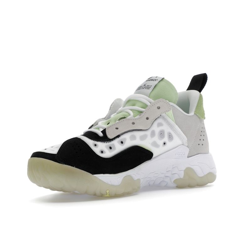 Мужские кроссовки Air Jordan Delta 2 Cyber Green Белый Платиновый оттенок Серый туман CV8121-101