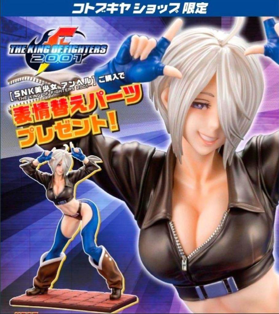 [USED] Kotobukiya SNK Bishoujo KOF Angel 1/7 Scale Figure with Limited Edition Bonus