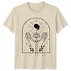 Celestial Hands Moon Lotus TShirt Magic Mystic Shirt