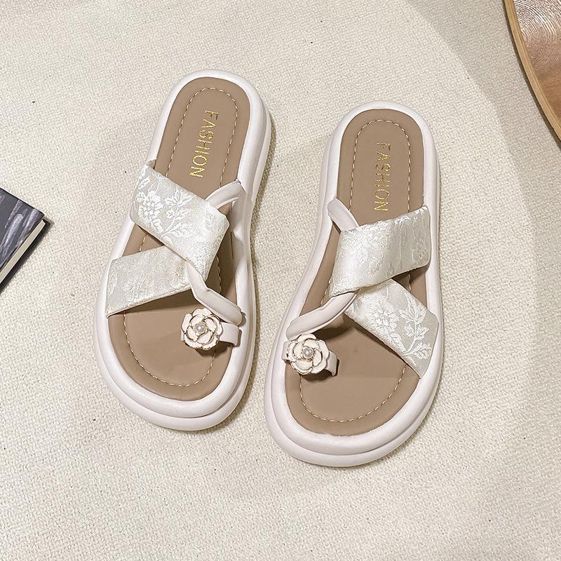 Набор шлепанцев с пальцами женская верхняя одежда лето 2025 новая мода французский кэжуал толстая подошва средний каблук пляжные римские супер огненные сандалии