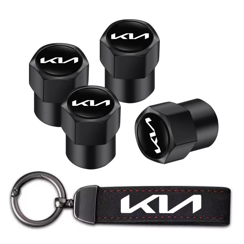 Car Tire Wheel Valve Cap Cover/Car Key Chain Ring Keychain for Kia Sportage Niro Morning Optima K7 K5 K8 K3 K9 Cerato Venga VG4