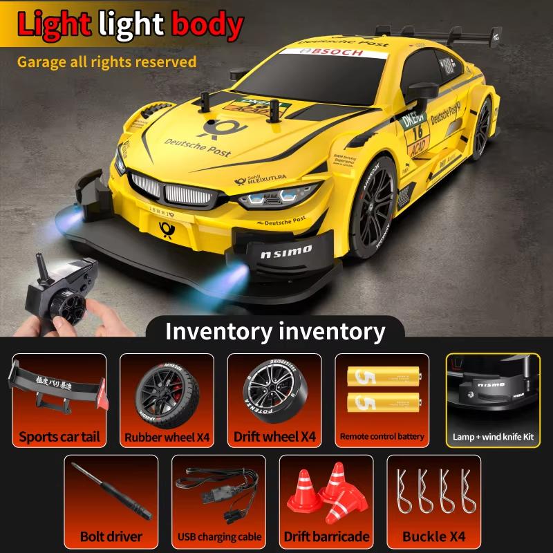 2024 1:16 гоночных машинок с дистанционным управлением в половинном масштабе, высокоскоростные гоночные машины 4×4 с бесступенчатым регулированием скорости, с полным приводом, с дистанционным управлением, детские игрушки в подарок