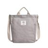 CUDO Tote Bag for Shoulder Large For Commuting To Work or Gray Women, Canvas, Plain, Bag, 2-way, Crossbody, A4, Canvas, Lightweight, Capacity, School,