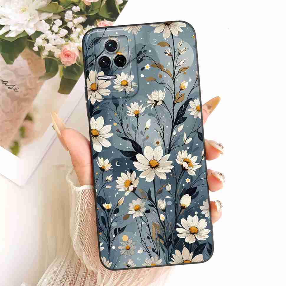 For Redmi K50 5G 22041211AC Case Luxury Butterfly Painting Silicone Back Cover For Redmi k50 K 50 5G Phone Cases Shockproof