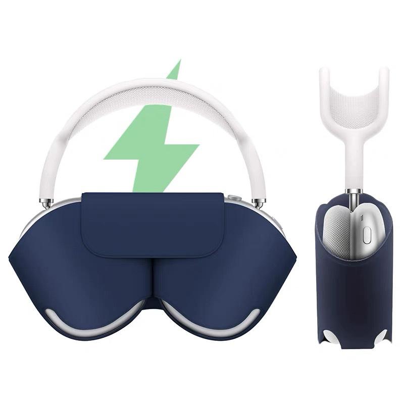 Совместимо с чехлом для наушников AirPods Piston, Полное покрытие, Магнитный тип, Чехол для наушников AirPods Max 2-го поколения (для режима сна)