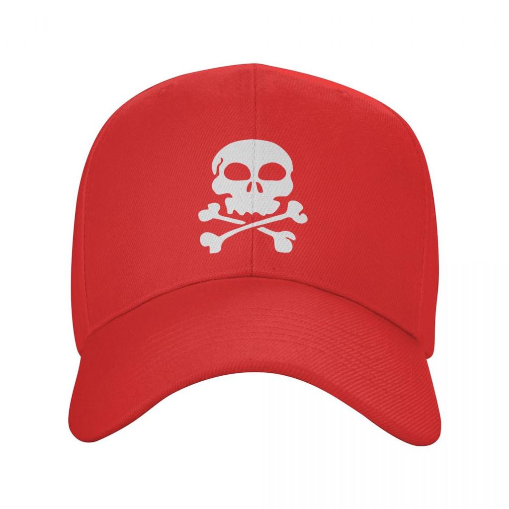 Punk Unisex Jolly Roger Skull Pirate Flag Baseball Cap Adult Adjustable Dad Hat Women Unisex Sun Protection Snapback Caps