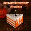 10pcs Bakery Halloween Candy Gift Box Cartoon Cookie Packaging Box Themed Party Supplies